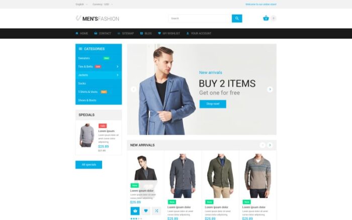 Tema PrestaShop Mode