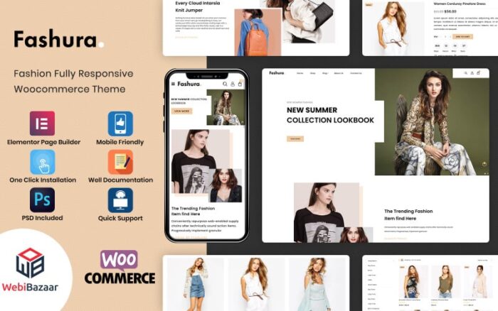 Fashura - Tema WooCommerce Fashion Responsif