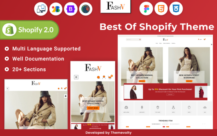 Fashv Mega Fashion, Pakaian Sepatu, Alas Kaki Tema Responsif Shopify 2.0