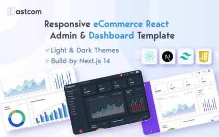 Fastcom - React Next.js e-commerce admin dashboard