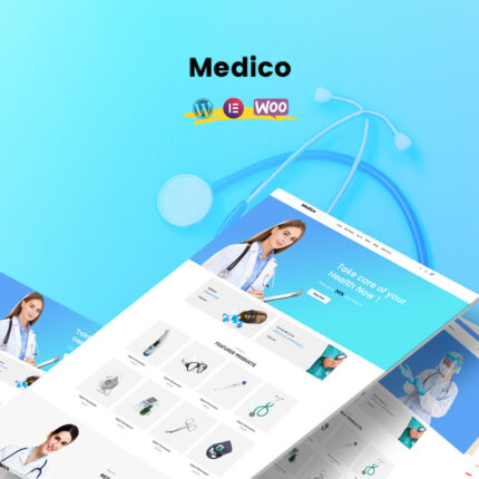 Medico - Tema WordPress WooCommerce - Fitur Gambar 1