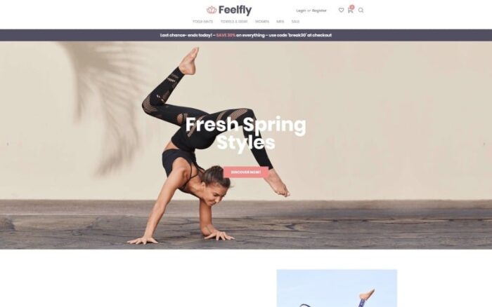 Feelfly - Fashion Store ECommerce Modern Elementor WooCommerce Theme