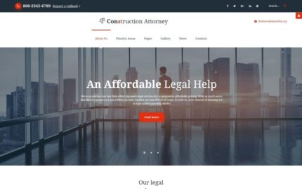 Fenimore - Attorney & Law Services Joomla Template