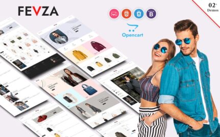 Fevza - Responsive OpenCart Template