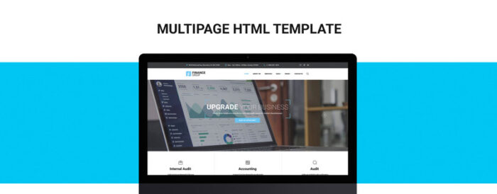 Finance Group - Template Situs Web HTML Multihalaman Akuntansi & Audit - Fitur Gambar 1