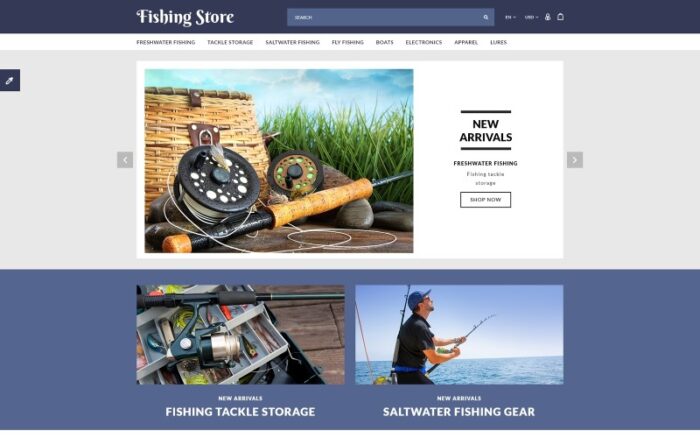 Template OpenCart Responsif Memancing