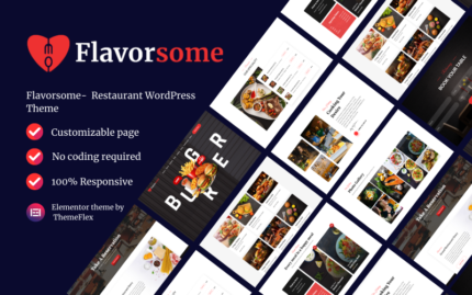 Tema WordPress Restoran Flavorsome