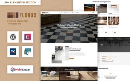 Florux - Layanan Paving & Ubin Elementor WordPress