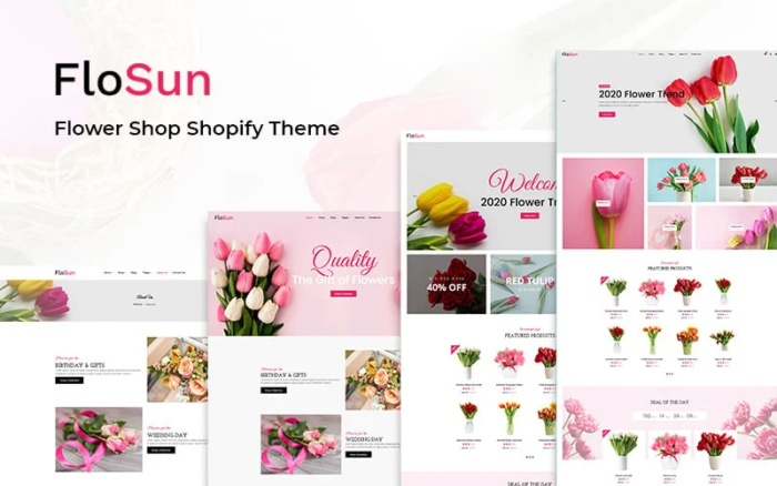 Flosun - Tema Shopify Toko Bunga