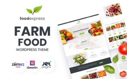 Food Express - Agriculture & Farm WordPress Theme