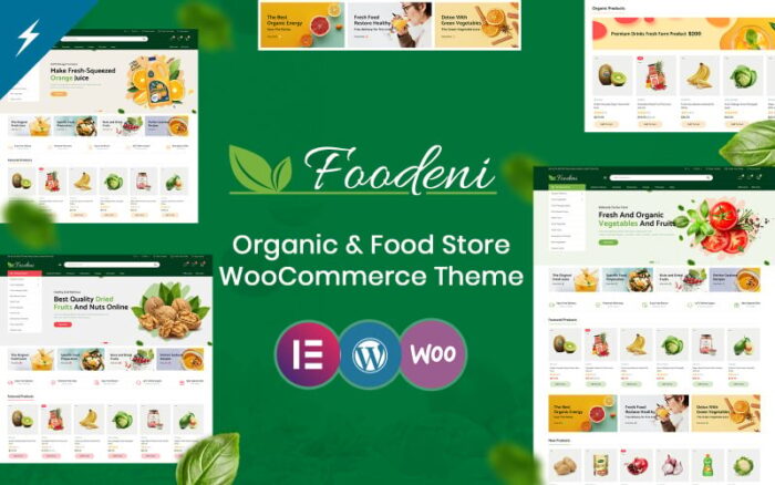 Foodeni - Tema WooCommerce Sayur, Buah, dan Bahan Makanan