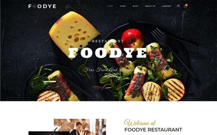 Foodye - Tema WooCommerce Restoran dan Makanan