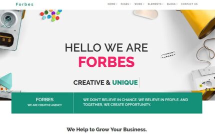 Forbes - Multipurpose HTML5