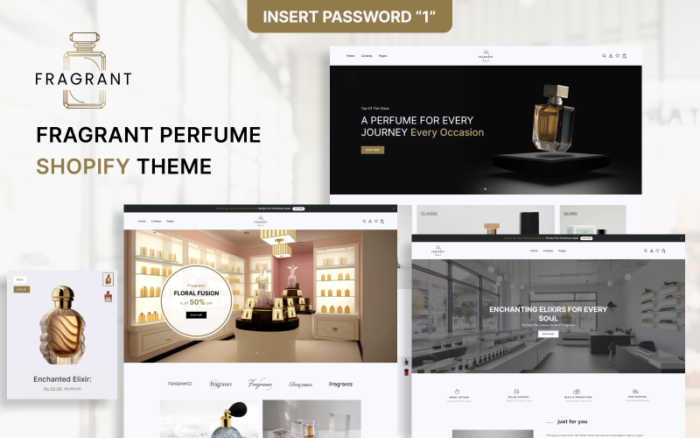 Fragrant - Parfum, Wewangian dan Deos Tema Situs Web Responsif Shopify