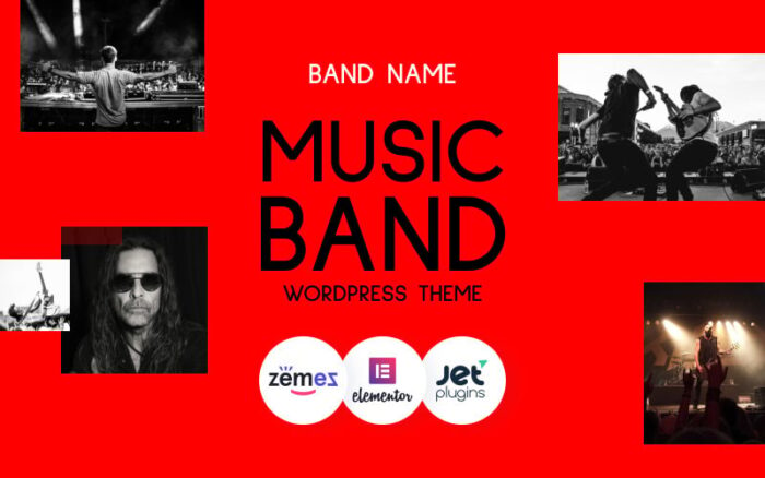 Freebone - Tema WordPress Band Musik Wordpress