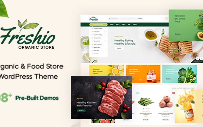 Freshio - Toko Makanan Organik Prestashop 1.7.8.x, 8.0