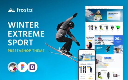 Frostal - Winter Extreme Sports eCommerce PrestaShop Theme