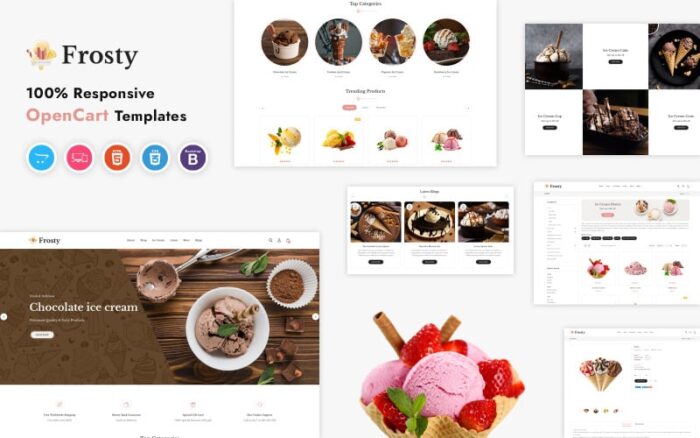 Frosty - Template OpenCart Responsif