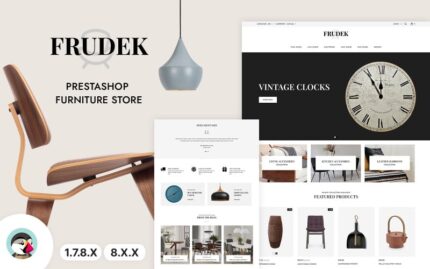 Frudek - Tema PrestaShop untuk Furnitur, Seni, dan Dekorasi