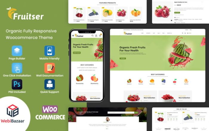 Fruitser - Template Toko Grosir WooCommerce