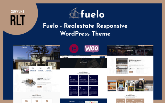 Fuelo - Tema WordPress Responsif untuk Perumahan