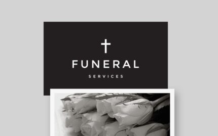 Funeral Services Responsive Newsletter Template