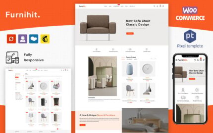 Furnihit - Modern Furniture WordPress WooCommerce Store