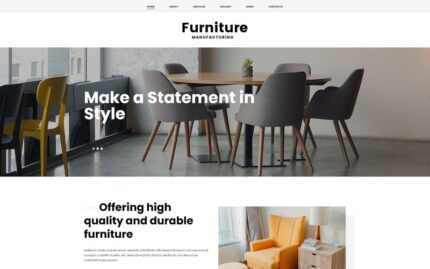 Furnitur - Template Joomla Bergaya Siap Pakai