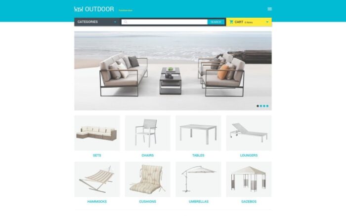 Template OpenCart Responsif Furnitur