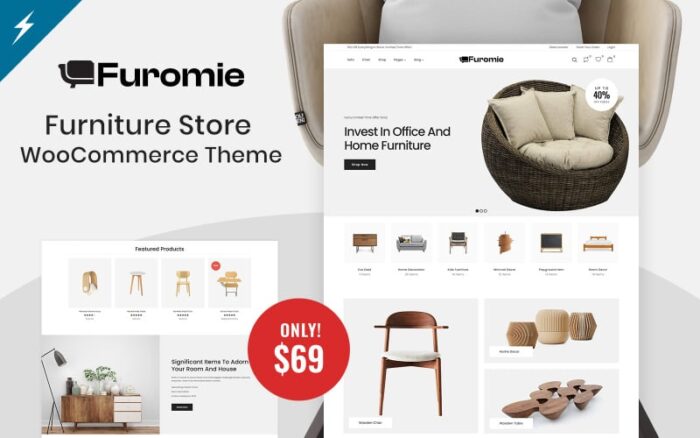 Furomie - Tema WooCommerce Dekorasi Rumah dan Furnitur