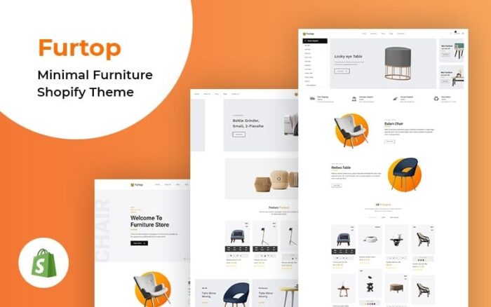 Furtop– Tema Shopify Furnitur Minimalis