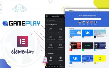 GamePlay – Tema WordPress Game & App Store