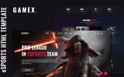 Gamex - Template HTML eSports