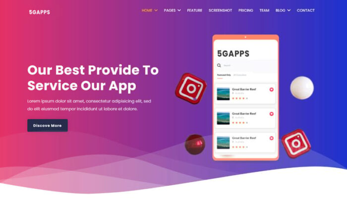 5gapps - Template Situs Web Aplikasi Serbaguna