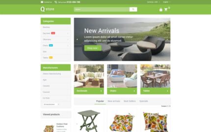 Garden Furniture PrestaShop Theme