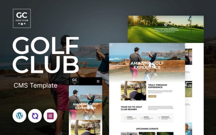 GC – Golf Club WordPress Theme