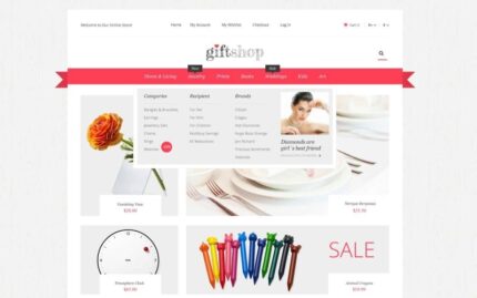 Gift Shop Magento Theme