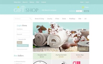 Gift Shop VirtueMart Template