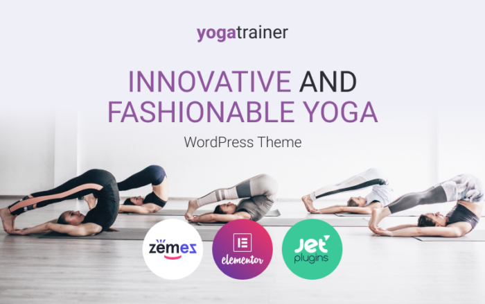 Gloria Miles - Tema WordPress Yoga yang Inovatif dan Modis