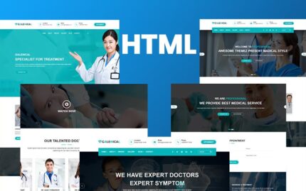 Gmadical - Template Situs Web HTML5 Layanan Medis & Kesehatan