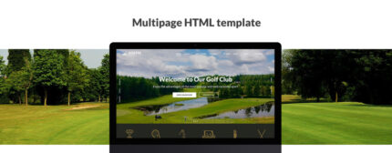 Golfix - Template Situs Web HTML Multihalaman Klub Golf - Fitur Gambar 1