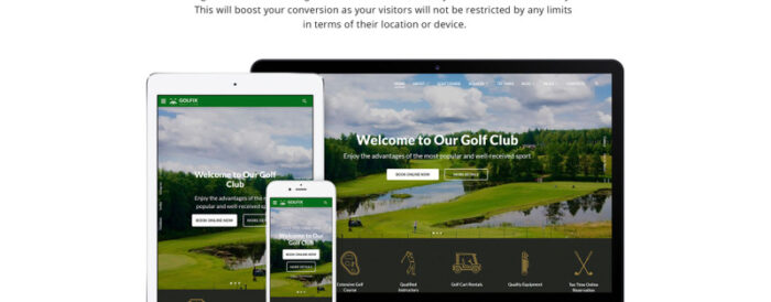 Golfix - Template Situs Web HTML Multihalaman Klub Golf - Fitur Gambar 7