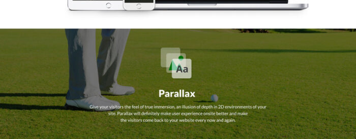 Golfix - Template Situs Web HTML Multihalaman Klub Golf - Fitur Gambar 8