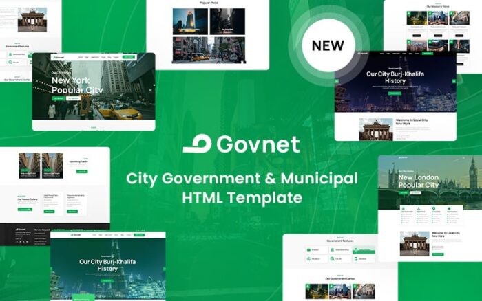 Govnet - Template Situs Web Pemerintah Kota dan Kotamadya