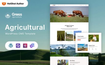 Gross - Agriculture & Farm WordPress Elementor Theme