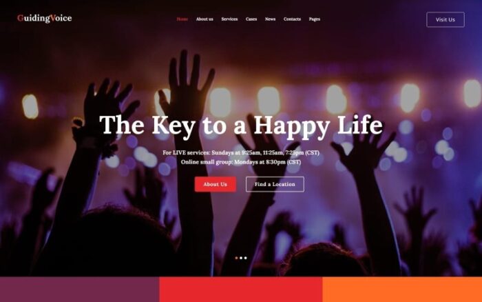 Guiding Voice - Life Coach WordPress theme