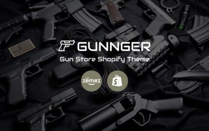 Gunnger - Tema Shopify Toko Senjata