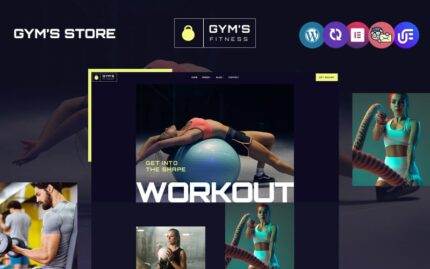 Gym's  - Gym And Fitness WordPress Elementor Theme