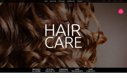 Template OpenCart Perawatan Rambut