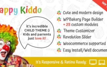 Happy Kiddo - Multipurpose Kids WordPress Theme